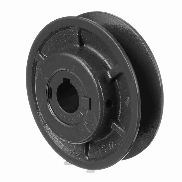 2 Groove Cast Iron Fhp - Finished Bore Sheave, 2BK67X 1 3/8